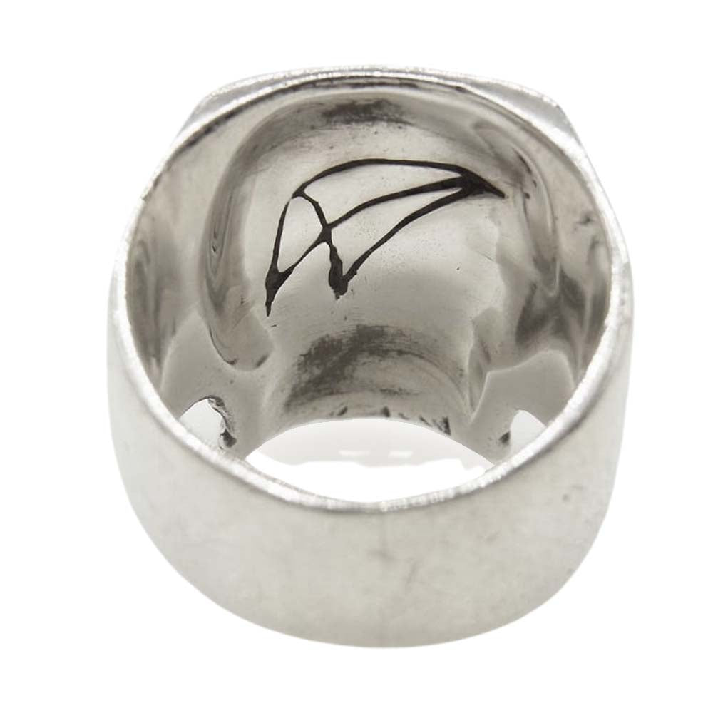 CRAZY PIG クレイジーピッグ LEMOLA SKULL RING レモラ スカル リング シルバー系 14号【中古】