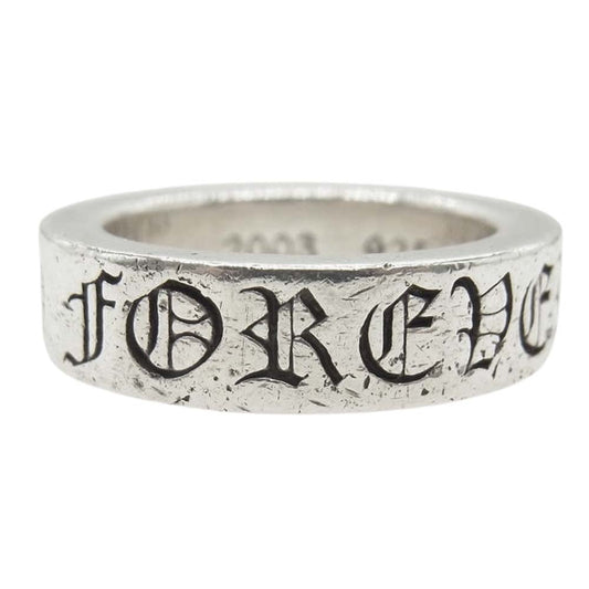 CHROME HEARTS クロムハーツ（原本無） 6mm SPACER FOREVER スペーサー フォーエバー リング シルバー系 13号【中古】