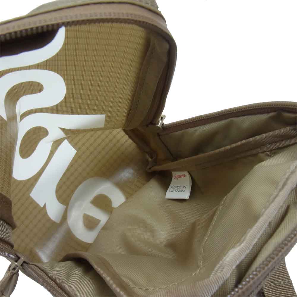 Supreme シュプリーム 21SS Neck Pouch ネックポーチ Tan FREE【美品】【中古】