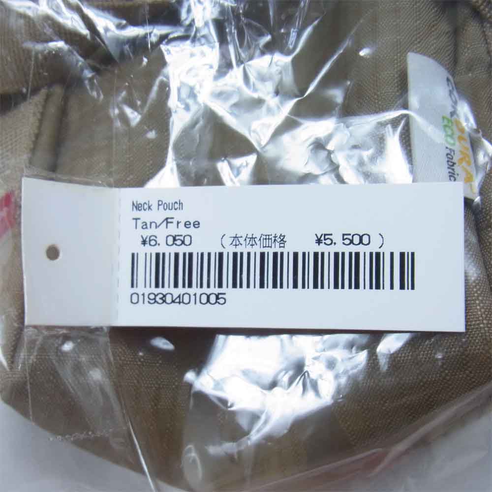 Supreme シュプリーム 21SS Neck Pouch ネックポーチ Tan FREE【美品】【中古】