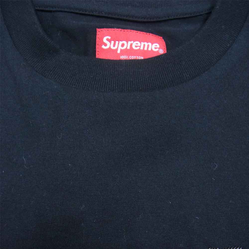 Supreme シュプリーム 20AW Bullion Logo S/S Top ブリオン ロゴ 半袖 Tシャツ ブラック系 S【美品】【中古】