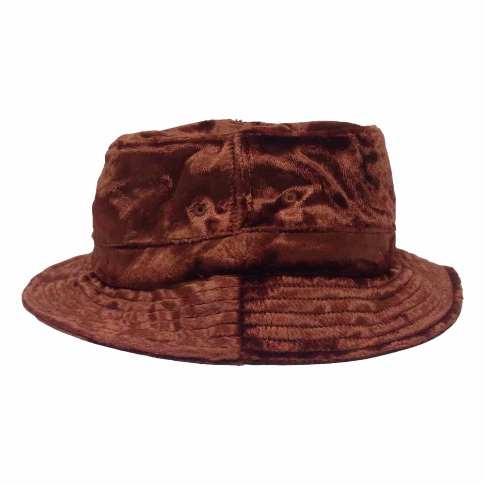 Supreme シュプリーム 22SS Crushed Velvet Crusher ベロア バケットハット Rust【極上美品】【中古】