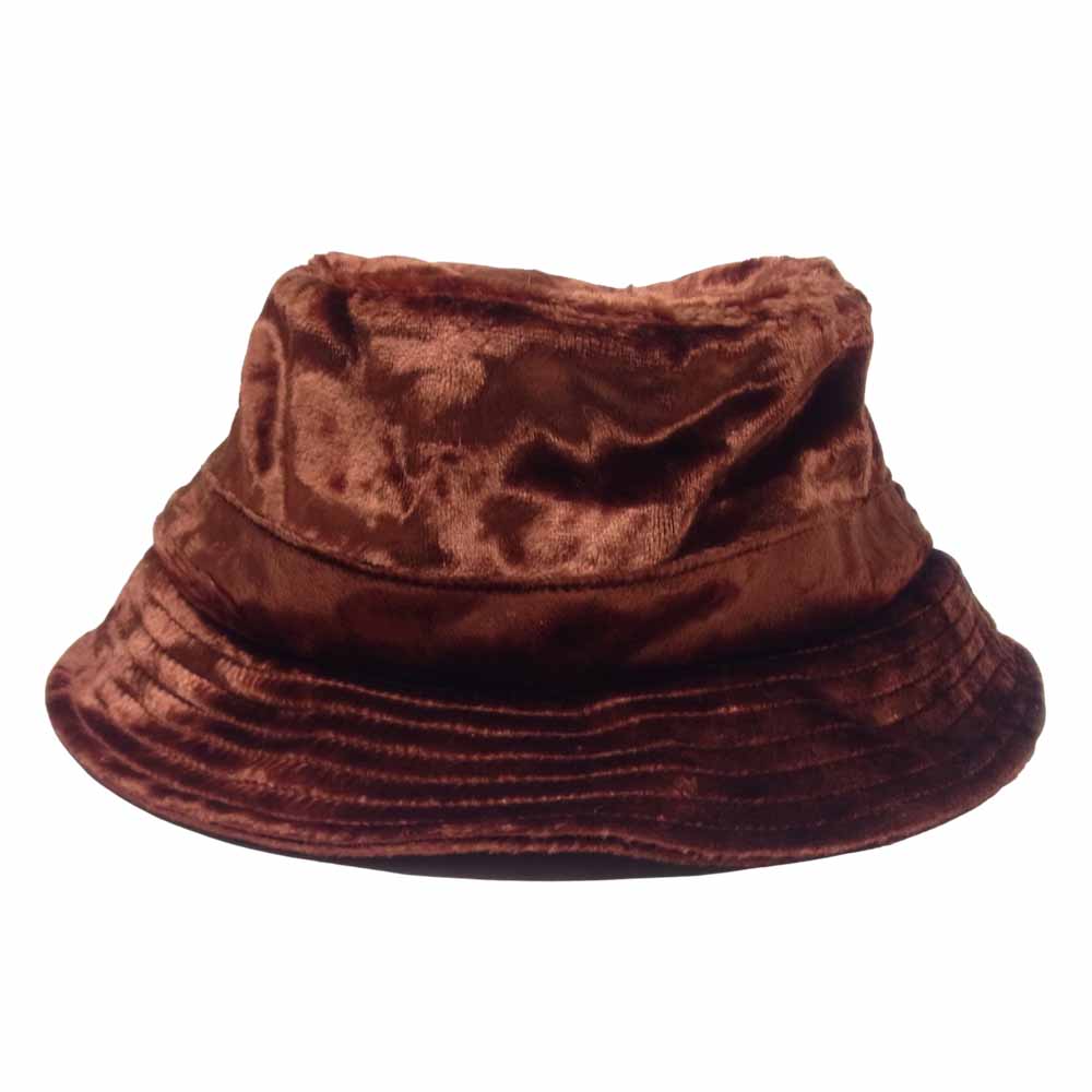 Supreme シュプリーム 22SS Crushed Velvet Crusher ベロア バケットハット Rust【極上美品】【中古】