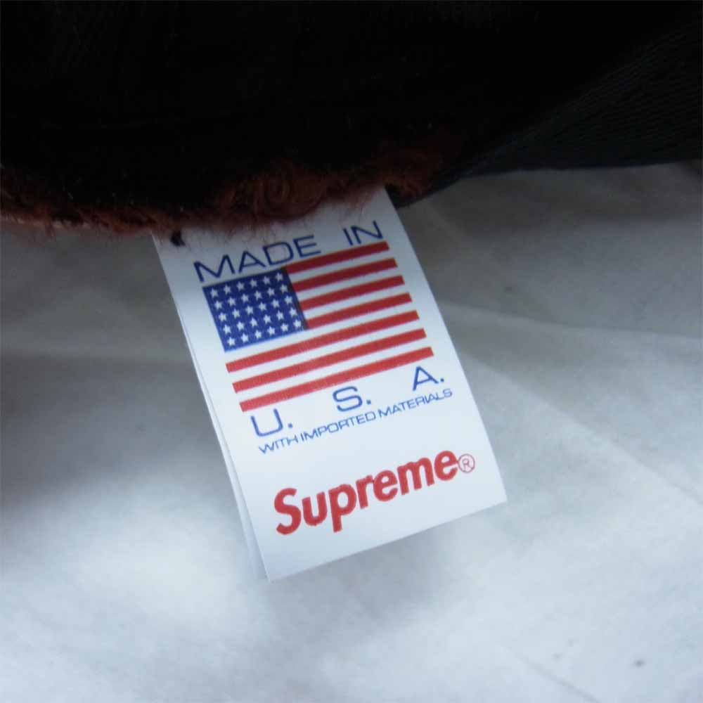 Supreme シュプリーム 22SS Crushed Velvet Crusher ベロア バケットハット Rust【極上美品】【中古】
