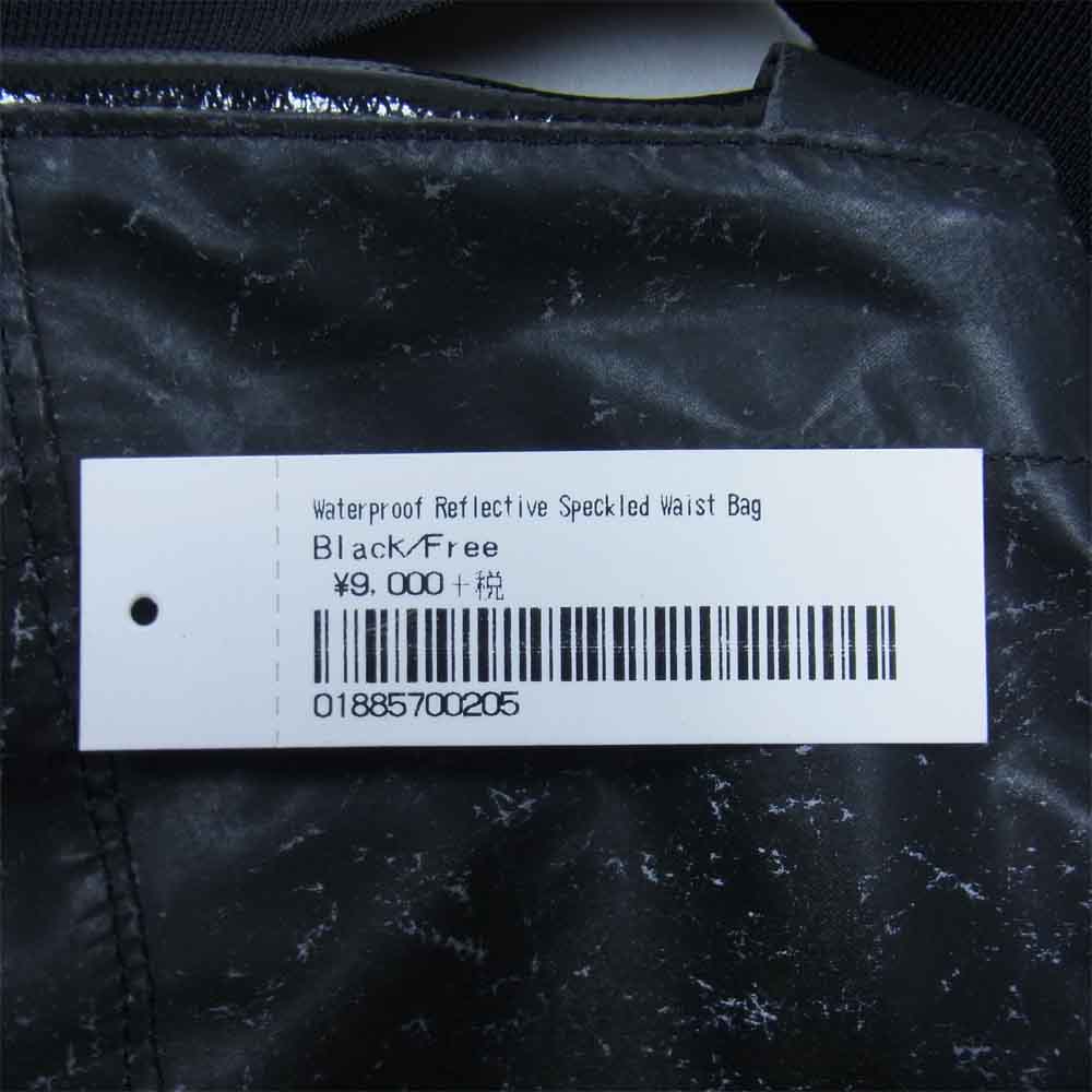 Supreme シュプリーム 20AW Waterproof Reflective Speckled Waist Bag ウォータープルーフ リフレクター リフレクティブ ウエストバッグ ブラック系【極上美品】【中古】