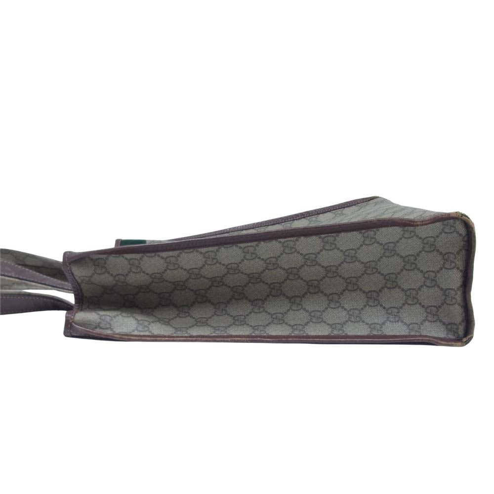 GUCCI グッチ 211135 シェリーライン GG トート バッグ ブラウン系【中古】