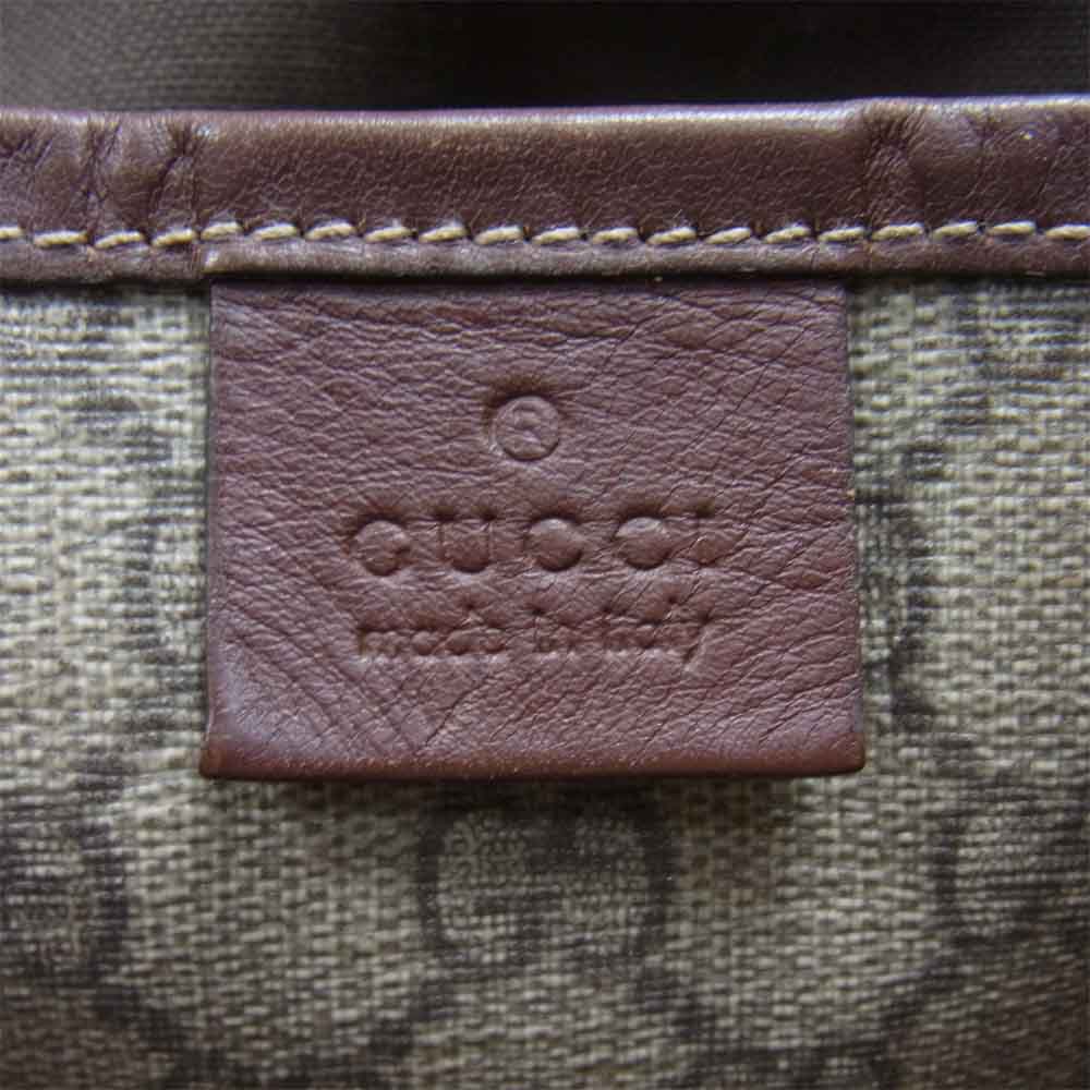GUCCI グッチ 211135 シェリーライン GG トート バッグ ブラウン系【中古】