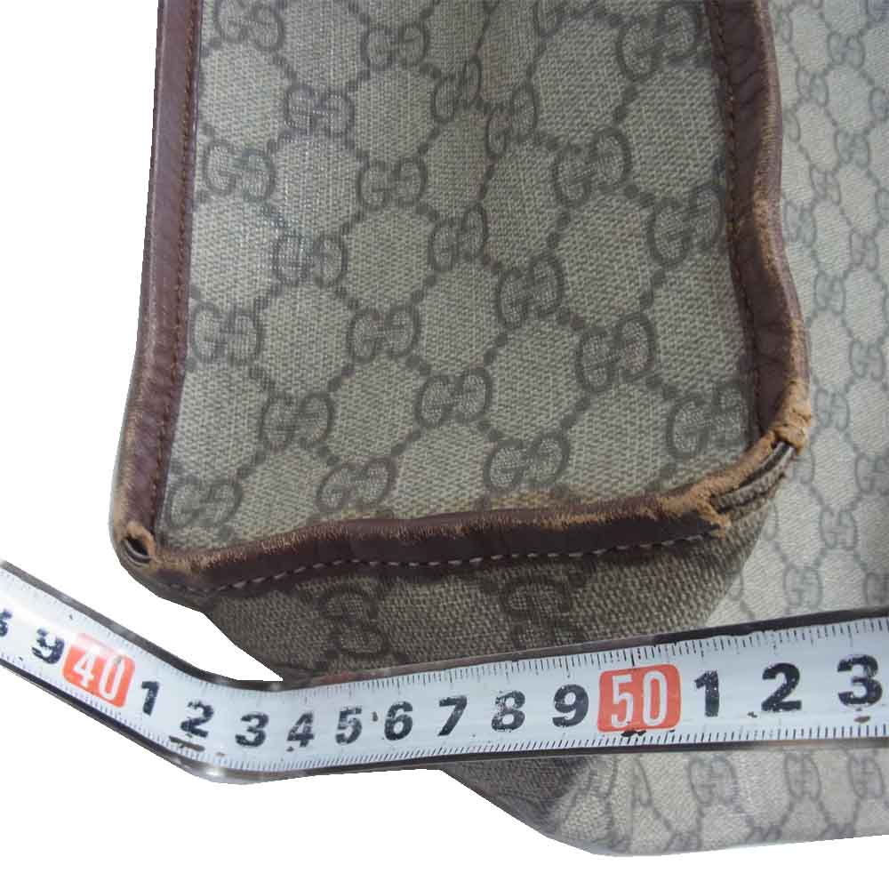 GUCCI グッチ 211135 シェリーライン GG トート バッグ ブラウン系【中古】