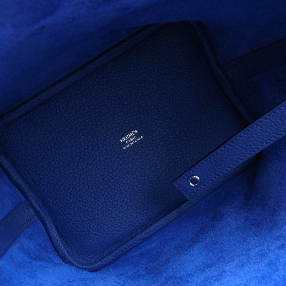 HERMES エルメス ピコタン PM ブルーロイヤル シルバー金具 U刻印 ブルー系【極上美品】【中古】
