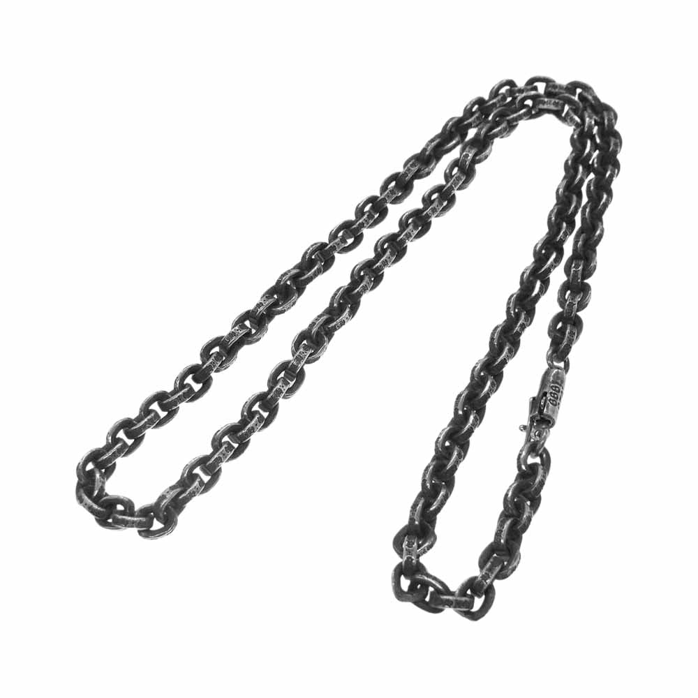 CHROME HEARTS クロムハーツ（原本無） PAPER CHAIN 18inch ペーパー チェーン 18インチ シルバー系【中古】