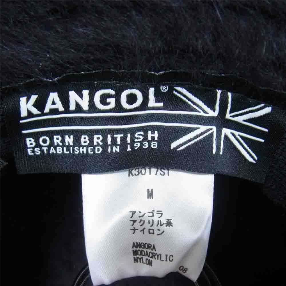 WIND AND SEA ウィンダンシー 21AW WDS-KG-03 × KANGOL K3017ST FURGOLA CASUAL カンゴール ファーゴラ ベル アンゴラ バケット ハット ブラック系 M【中古】