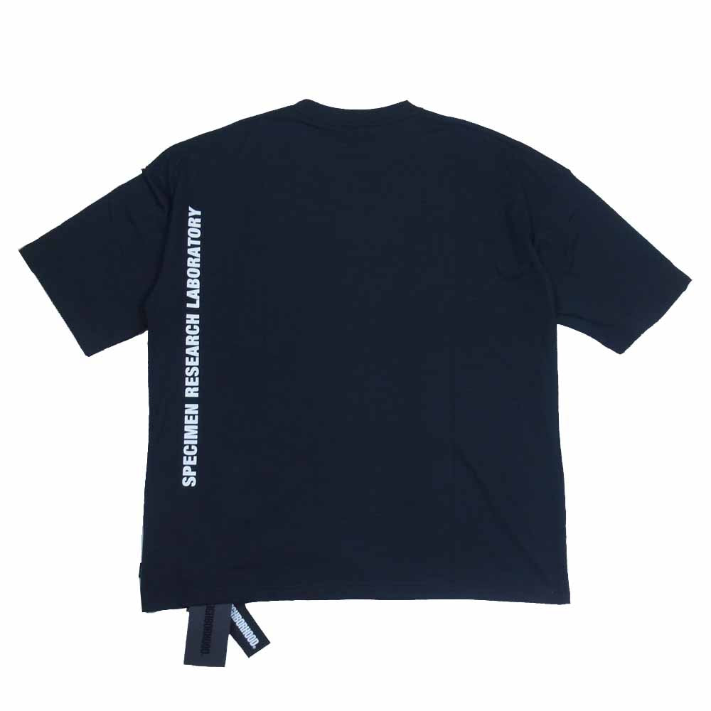 NEIGHBORHOOD ネイバーフッド 221BUNH-CSM01 SRL . SHELTECH-1 / CN-CREW . SS ポケット Tシャツ ブラック系 S【美品】【中古】