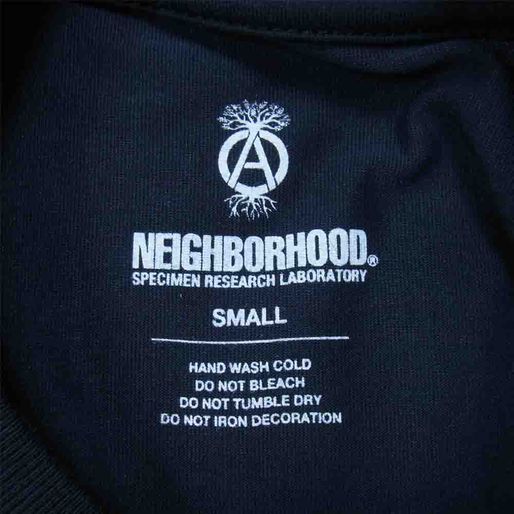 NEIGHBORHOOD ネイバーフッド 221BUNH-CSM01 SRL . SHELTECH-1 / CN-CREW . SS ポケット Tシャツ ブラック系 S【美品】【中古】