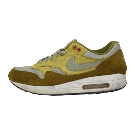 NIKE ナイキ 908366-300 AIR MAX 1 PREMIUM ナイキ エアマックス1 スニーカー イエロー系 30cm【中古】