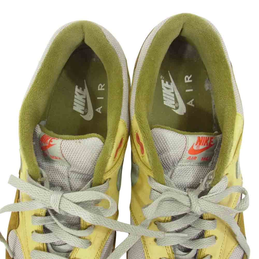 NIKE ナイキ 908366-300 AIR MAX 1 PREMIUM ナイキ エアマックス1 スニーカー イエロー系 30cm【中古】