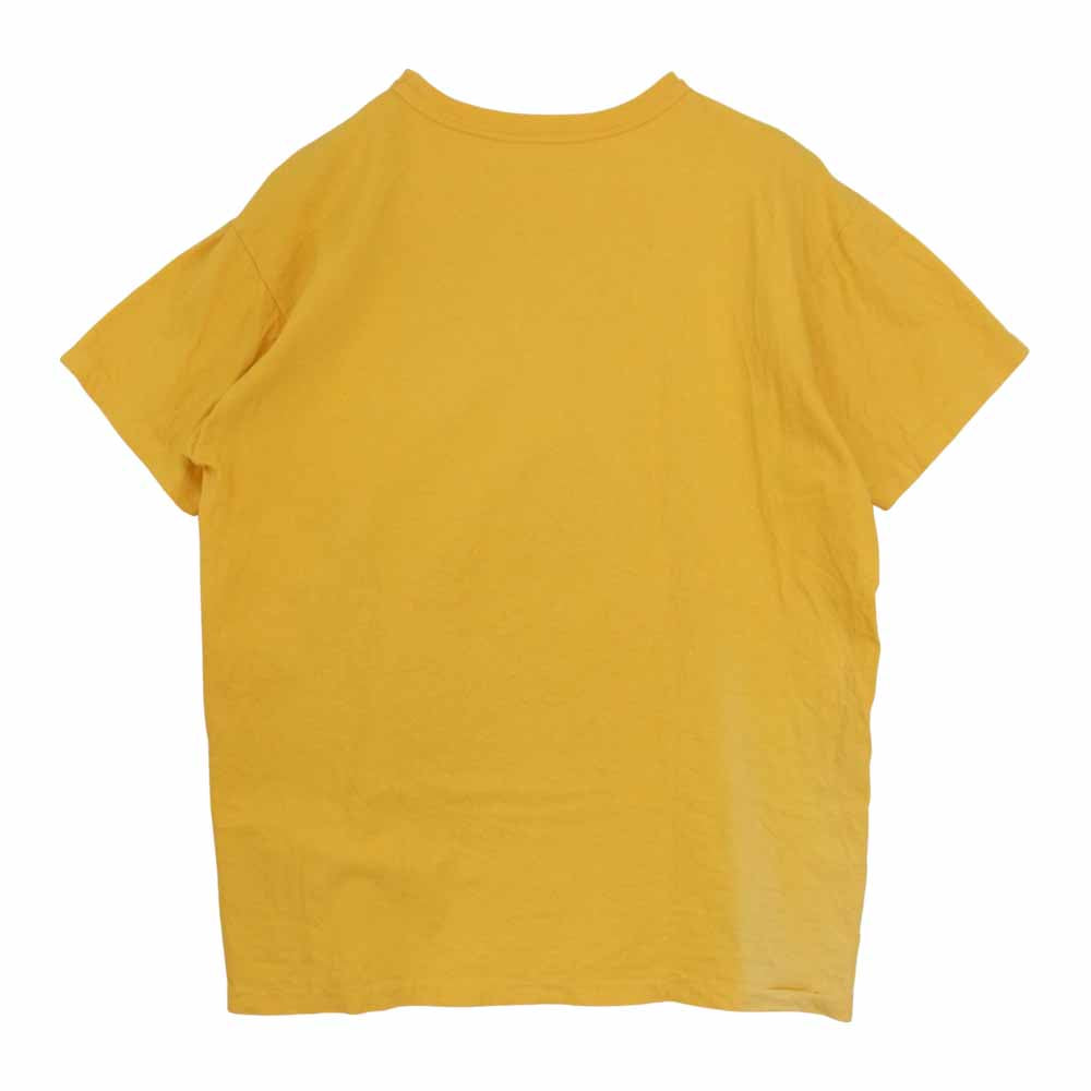 TOY'S McCOY トイズマッコイ TMC1719 MILITARY TEE SHIRT U.S.MARINES ミリタリー Tシャツ イエロー系 XL【中古】