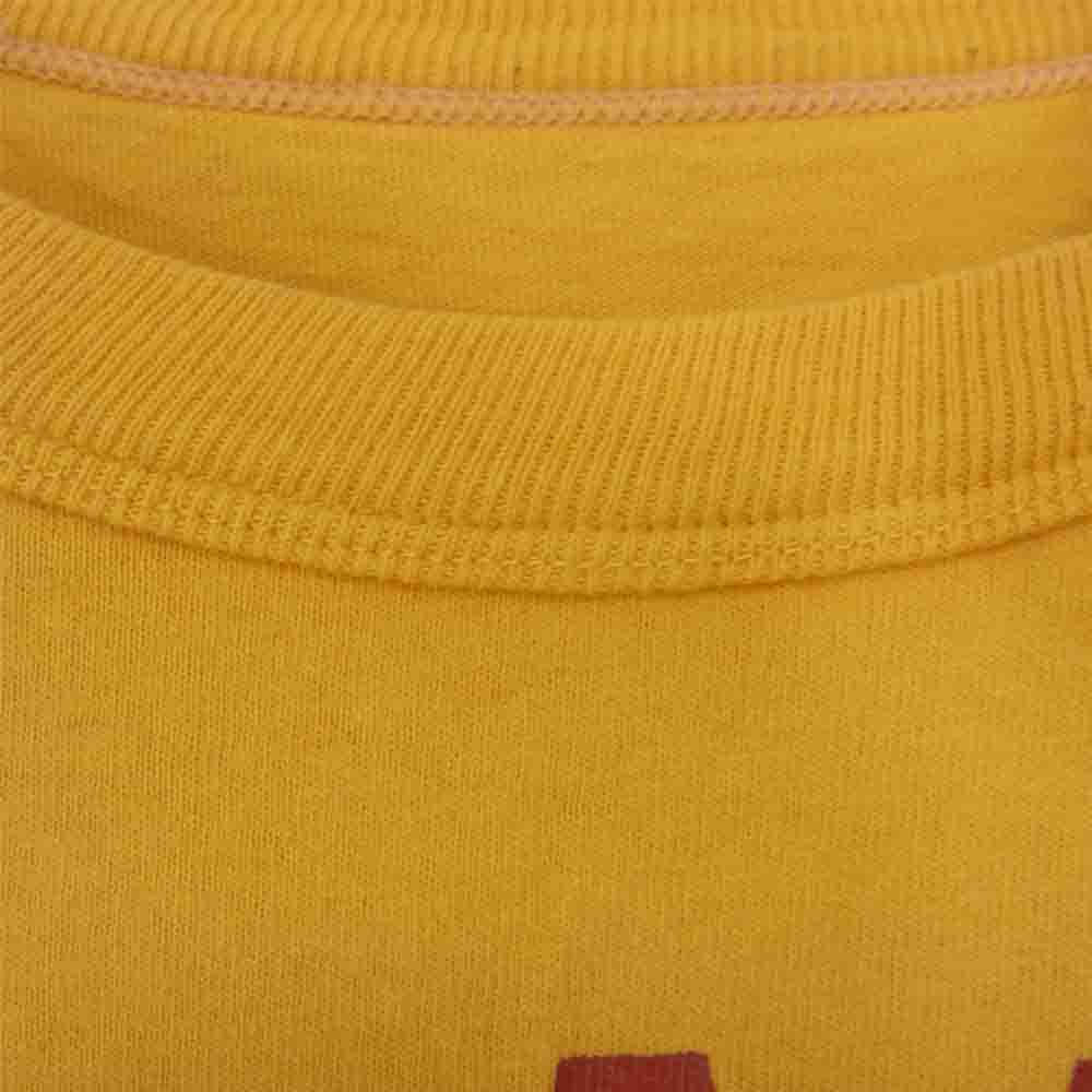 TOY'S McCOY トイズマッコイ TMC1719 MILITARY TEE SHIRT U.S.MARINES ミリタリー Tシャツ イエロー系 XL【中古】