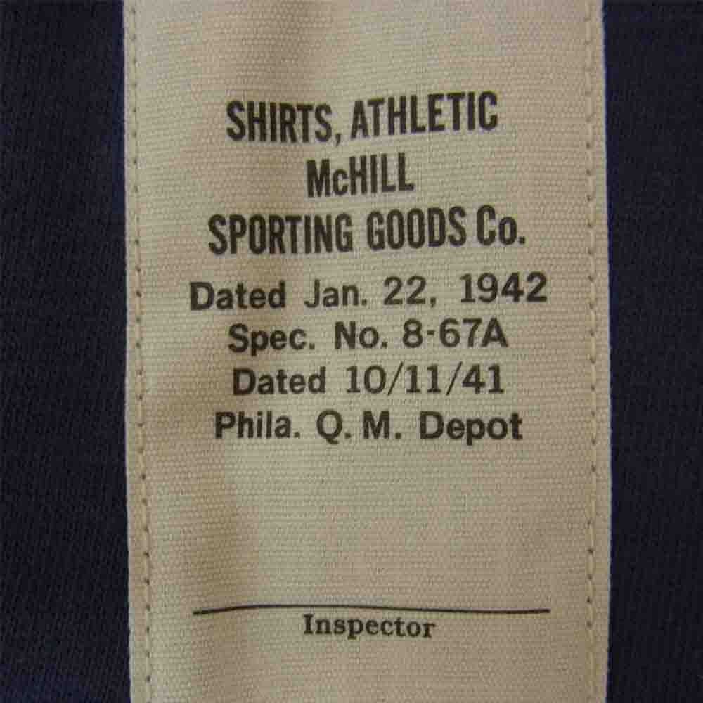 TOY'S McCOY トイズマッコイ TMC1705 ミリタリー バッグスバニー キングマン アーミーエアフィールド Tシャツ ネイビー系 XL【美品】【中古】