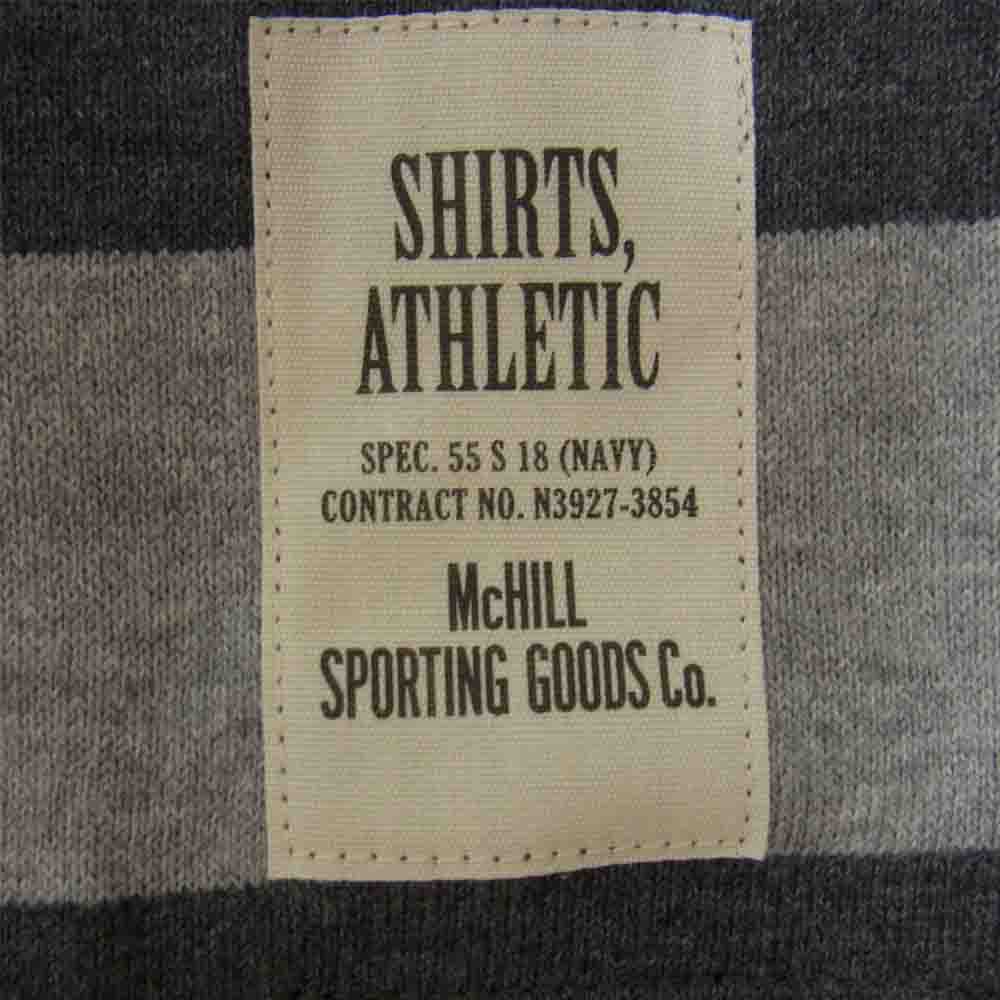 TOY'S McCOY トイズマッコイ FELIX THE CAT U.S.NAVY VF-3 BORDER フィリックス ボーダー Tシャツ グレー系 XL【美品】【中古】