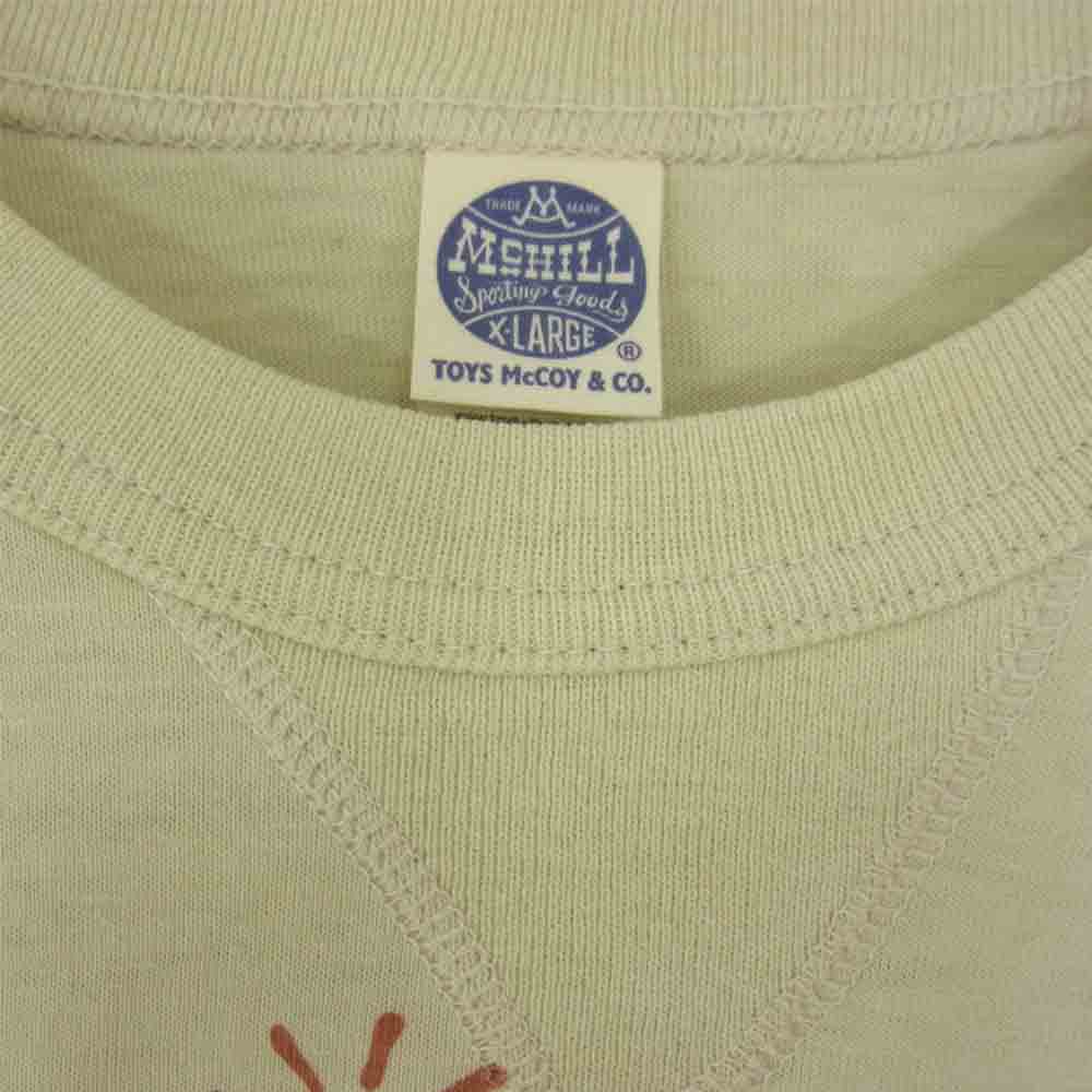 TOY'S McCOY トイズマッコイ TMC1549 FELIX THE CAT VF-3 フィリックス Tシャツ イエロー系 XL【美品】【中古】