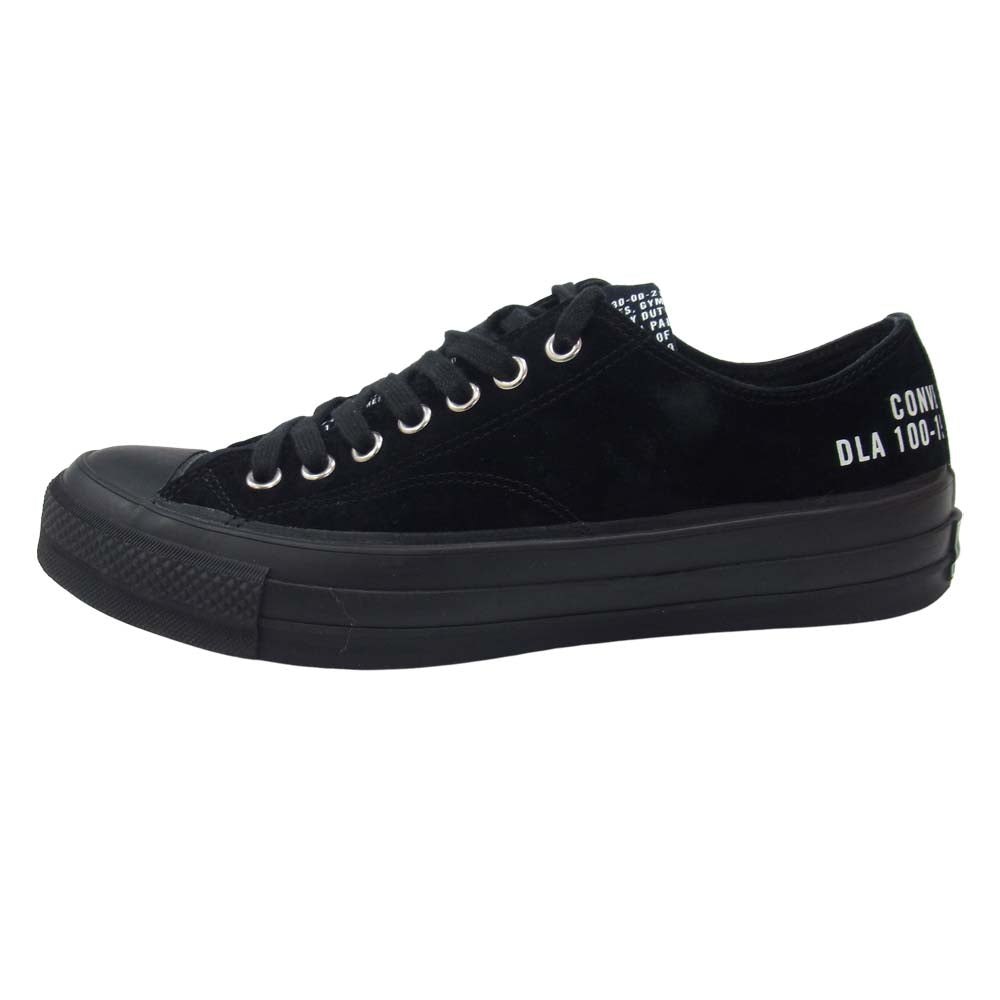 CONVERSE コンバース × N.HOOLYWOOD T.P.E.S ADDICT 992-SE01 CHUCK TAYLOR GORE-TEX NH OX エヌハリウッド アディクト チャックテイラー ゴアテックス ローカット スニーカー ブラック系 29cm【中古】