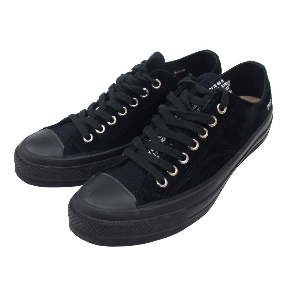 CONVERSE コンバース × N.HOOLYWOOD T.P.E.S ADDICT 992-SE01 CHUCK TAYLOR GORE-TEX NH OX エヌハリウッド アディクト チャックテイラー ゴアテックス ローカット スニーカー ブラック系 29cm【中古】