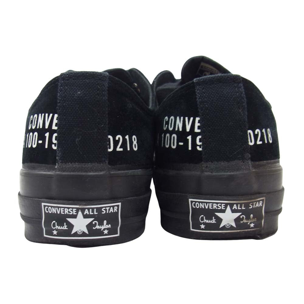 CONVERSE コンバース × N.HOOLYWOOD T.P.E.S ADDICT 992-SE01 CHUCK TAYLOR GORE-TEX NH OX エヌハリウッド アディクト チャックテイラー ゴアテックス ローカット スニーカー ブラック系 29cm【中古】