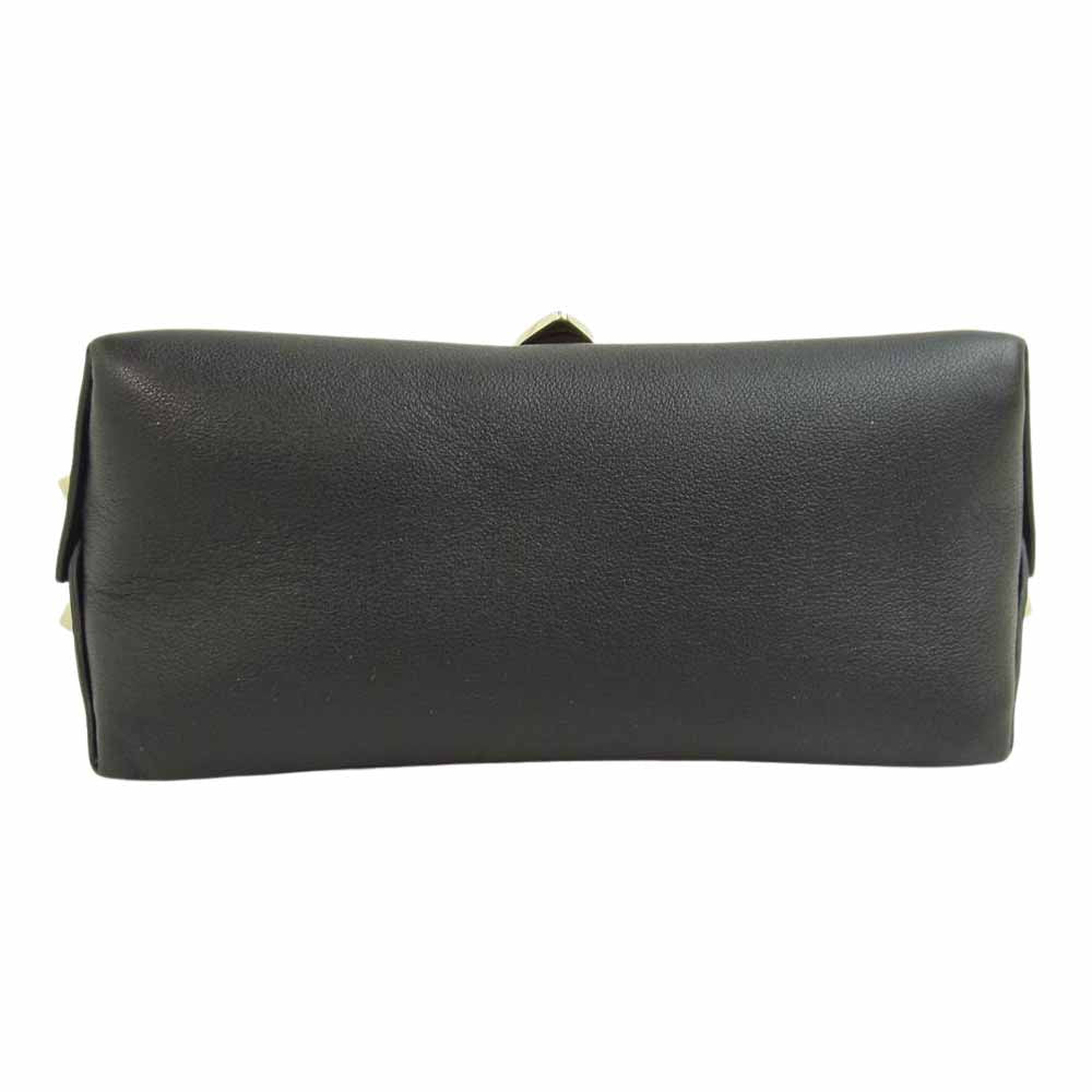VALENTINO ヴァレンティノ RW2B0C68BOL Garavani Mini Rockstud Crossbody Bag ガラヴァーニ ミニ ロックスタッズ クロスボディ バッグ ブラック系【極上美品】【中古】