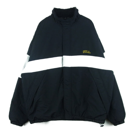ユーシーエルエー 183-1519 リバーシブル ナイロン ボア ジャケット 中国製 ブラック系 M【中古】