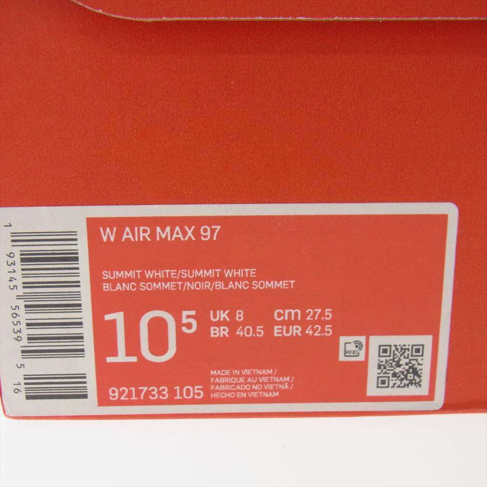 NIKE ナイキ 9217733-105 WMNS AIR MAX ウィメンズ エアマックス 90 スニーカー ホワイト系 マルチカラー系 27.5cm【中古】