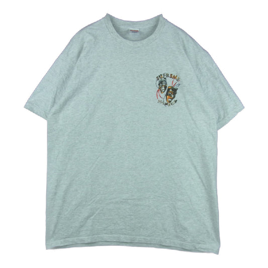 Supreme シュプリーム 20SS Laugh Now Tee 半袖 Tシャツ コットン アメリカ製 グレー系 L【中古】