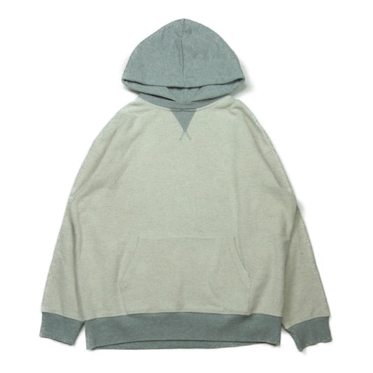 キス REVERSE WILLIAMS 2 HOODIE リバース パーカー コットン グレー系 L【美品】【中古】