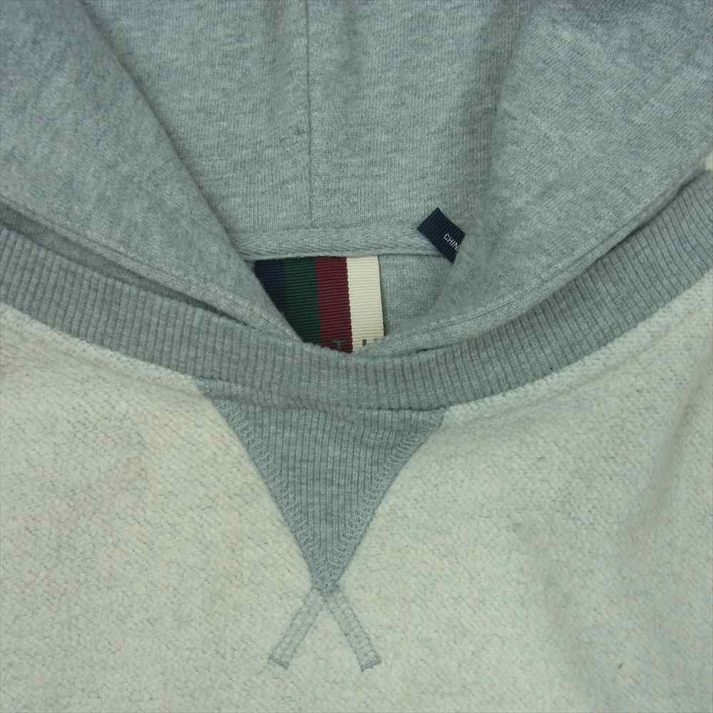 キス REVERSE WILLIAMS 2 HOODIE リバース パーカー コットン グレー系 L【美品】【中古】