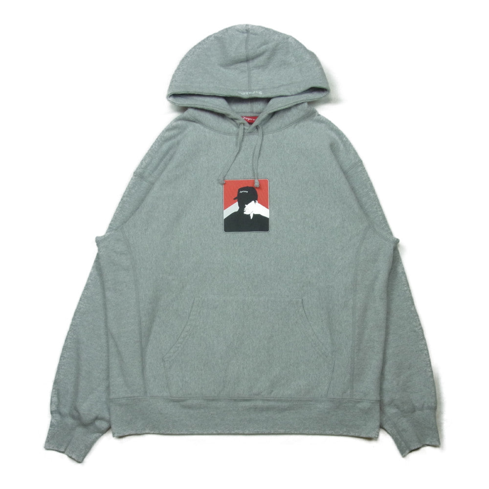 Supreme シュプリーム 20AW Portrait Hooded Sweatshirt ポートレート スウェット パーカー グレー系【美品】【中古】