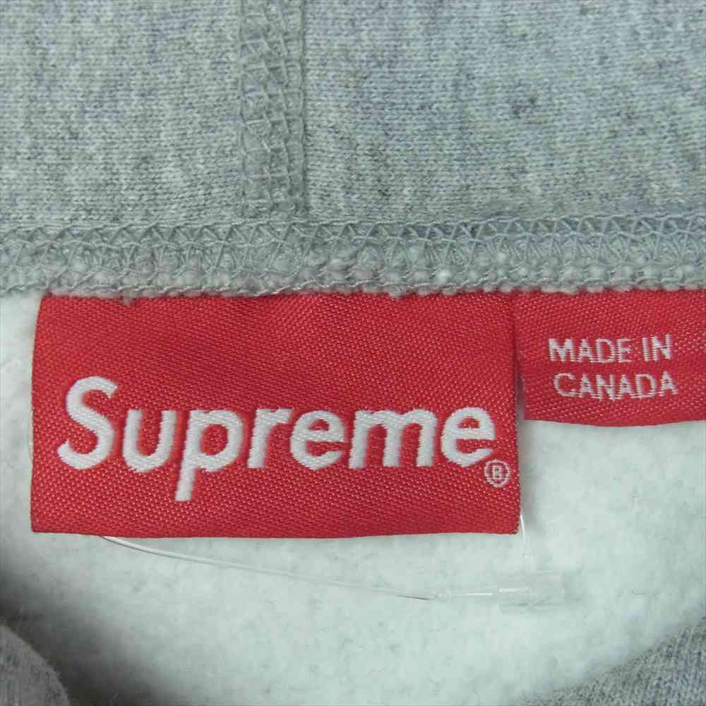 Supreme シュプリーム 20AW Portrait Hooded Sweatshirt ポートレート スウェット パーカー グレー系【美品】【中古】