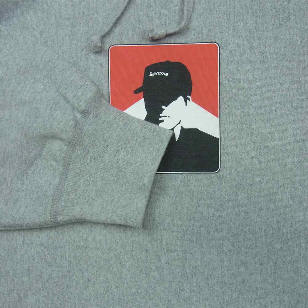 Supreme シュプリーム 20AW Portrait Hooded Sweatshirt ポートレート スウェット パーカー グレー系【美品】【中古】