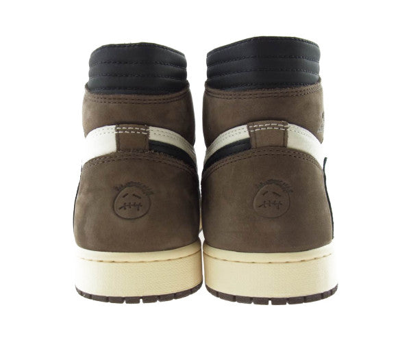 NIKE ナイキ CD4487-100 Travis Scott AIR JORDAN 1 HIGH OG TS SP トラヴィススコット エア ジョーダン 1 ハイ スニーカー ブラウン系 US9【中古】
