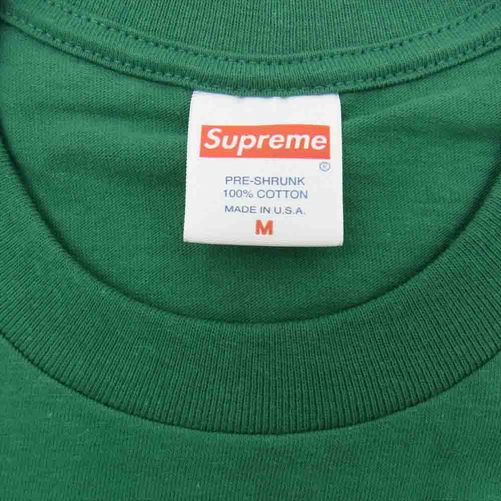 Supreme シュプリーム 21SS Apes Tee Light Pine エイプ Tシャツ グリーン系 M【新古品】【未使用】【中古】
