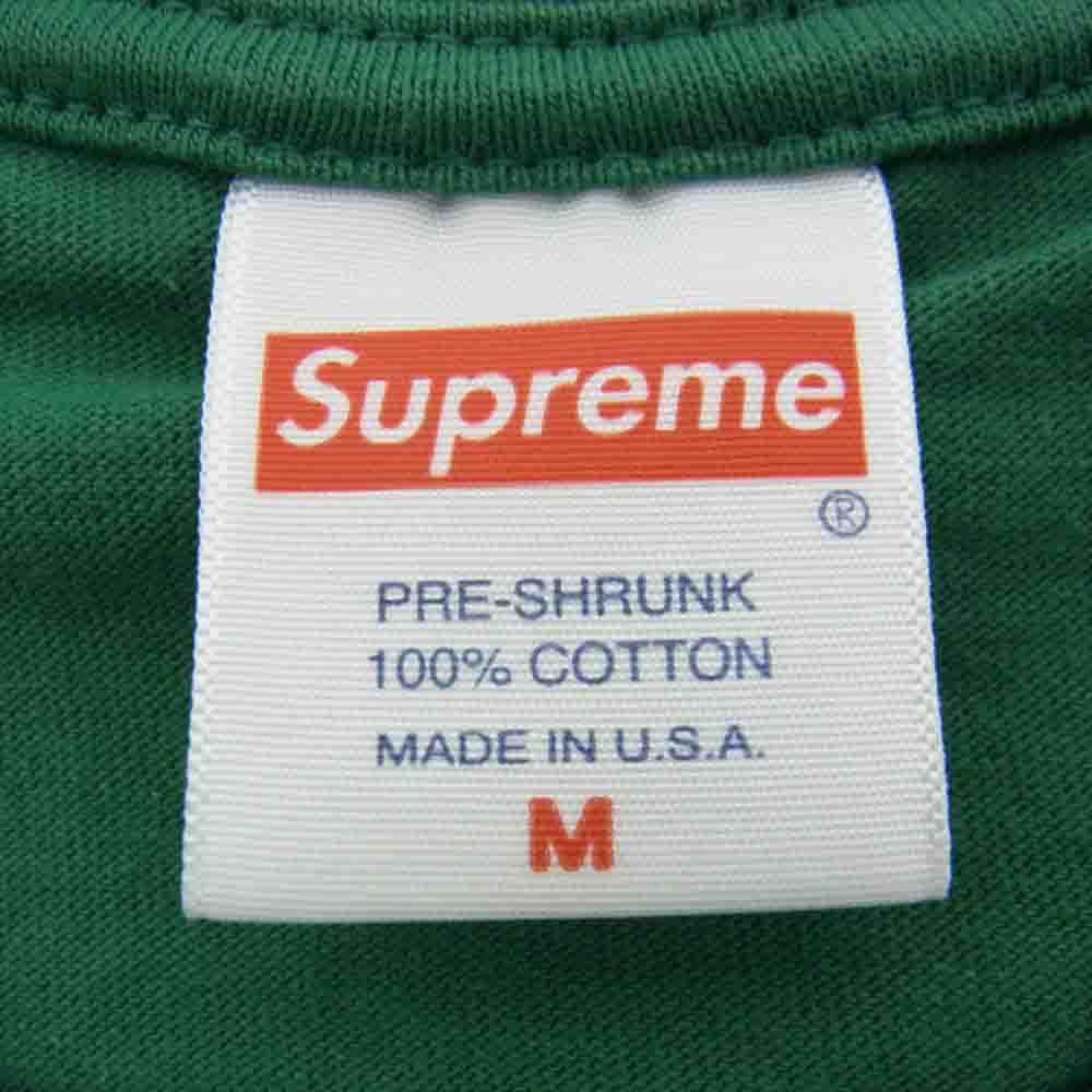 Supreme シュプリーム 21SS Apes Tee Light Pine エイプ Tシャツ グリーン系 M【新古品】【未使用】【中古】