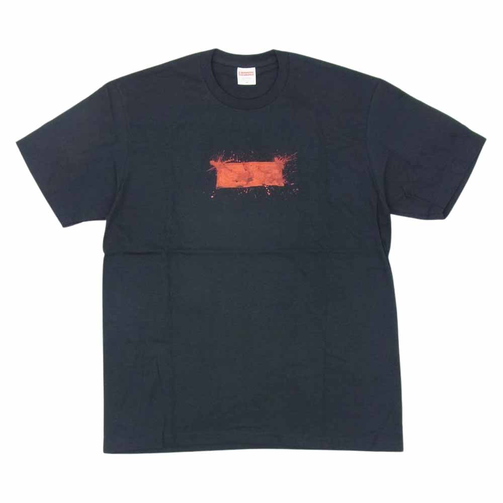 Supreme シュプリーム 22SS ralph steadman box logo tee ラルフ ステッドマン ボックス ロゴ Tシャツ ブラック系 M【新古品】【未使用】【中古】