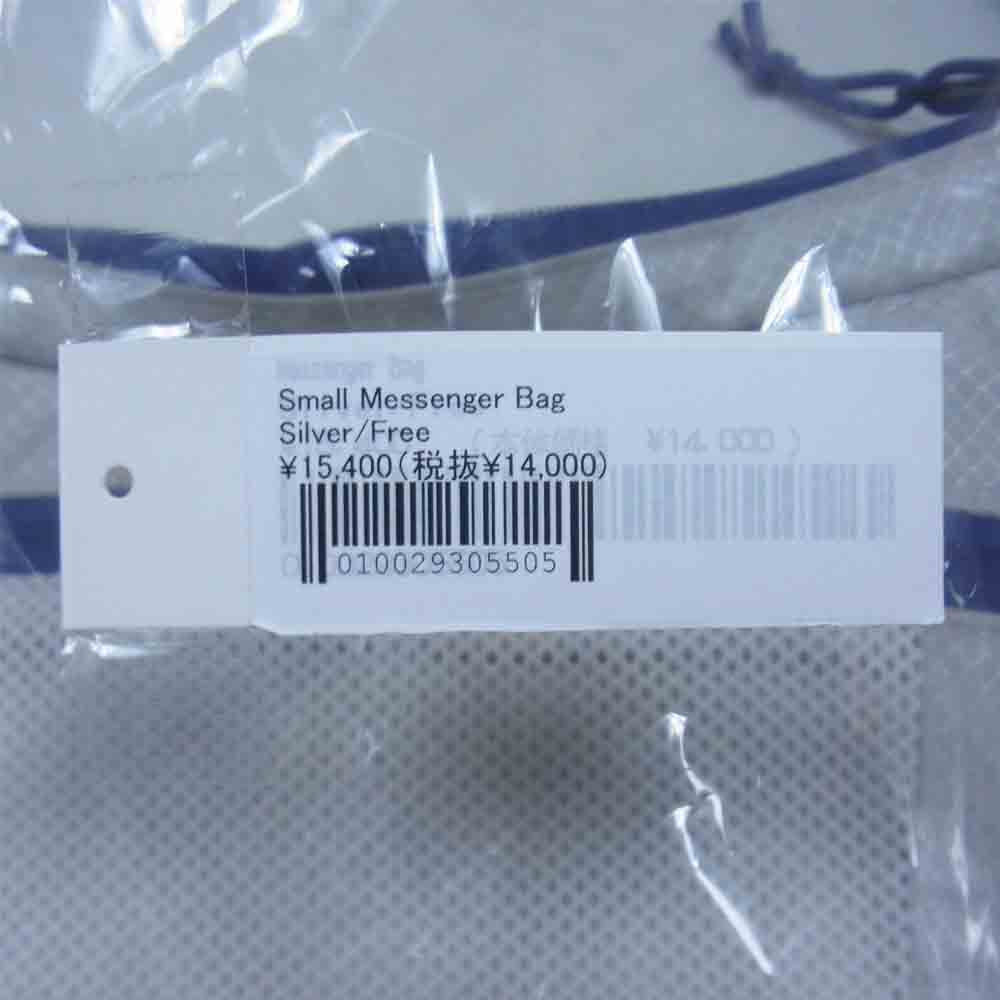 Supreme シュプリーム 22SS Small Messenger Bag スモール メッセンジャー バッグ ショルダー シルバー系【美品】【中古】