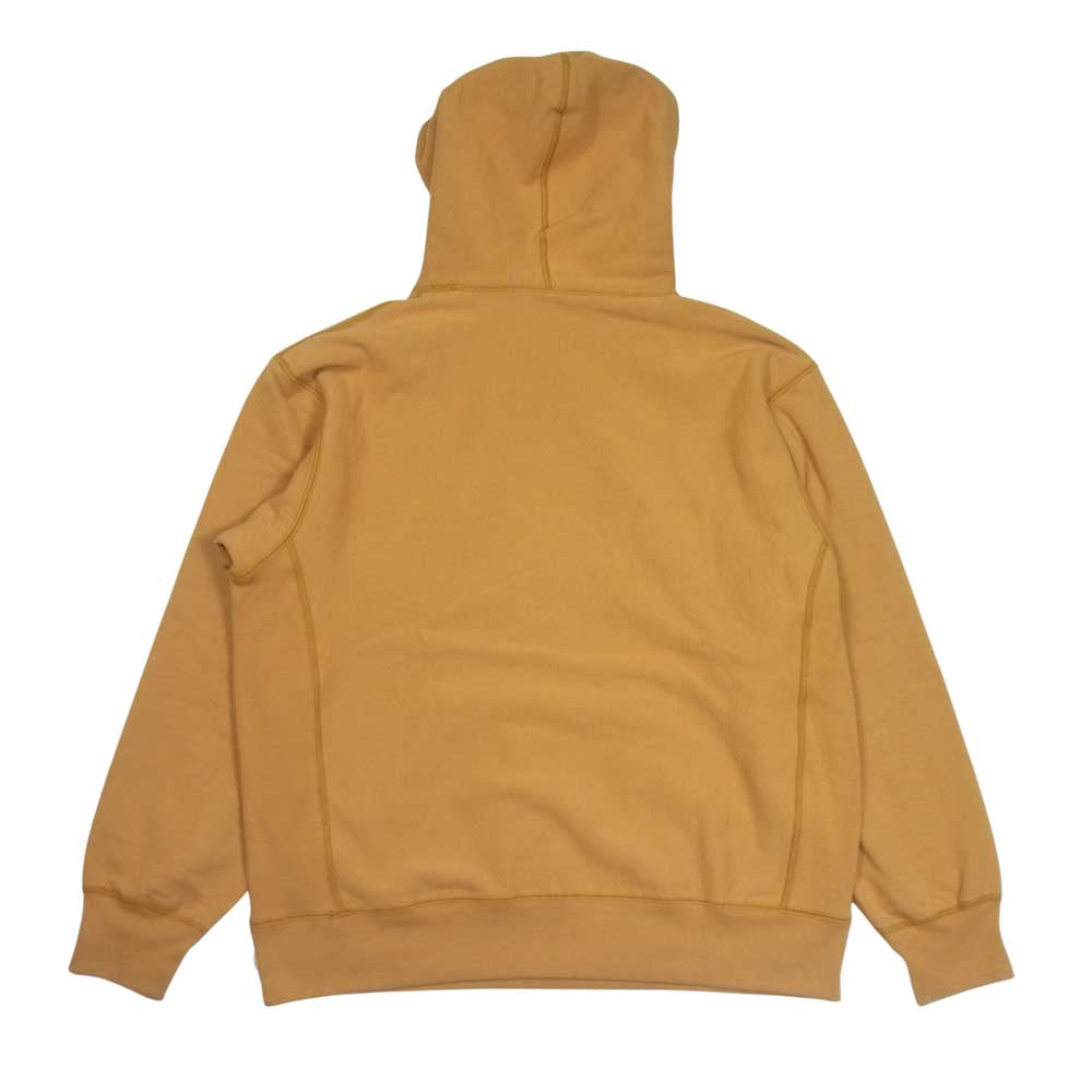 Supreme シュプリーム 21AW Box Logo Hooded Sweatshirt ボックスロゴ フーディー スウェット パーカー Lt.Mustard M【中古】