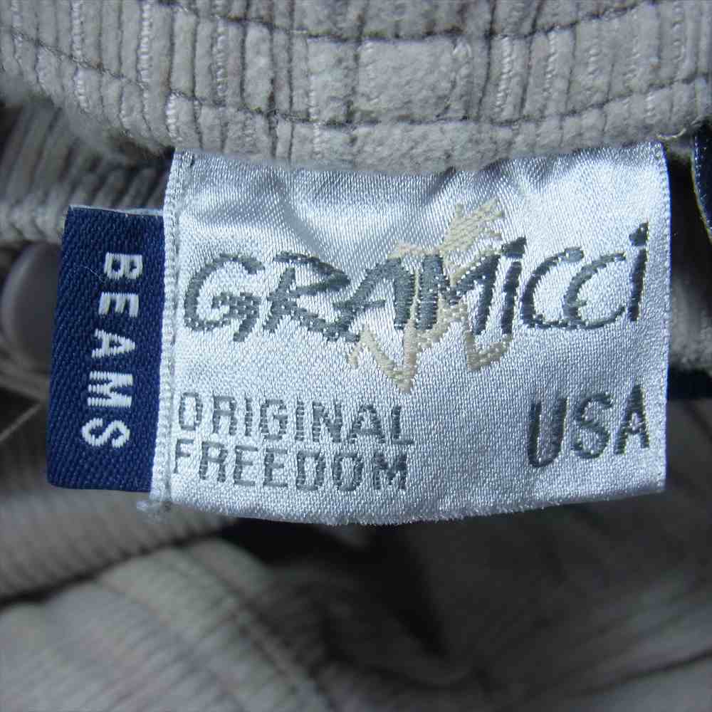 グラミチ  GMP-20F1642 × BEAMS ビームス コーデュロイ カーゴ パンツ ベージュ系 M【中古】