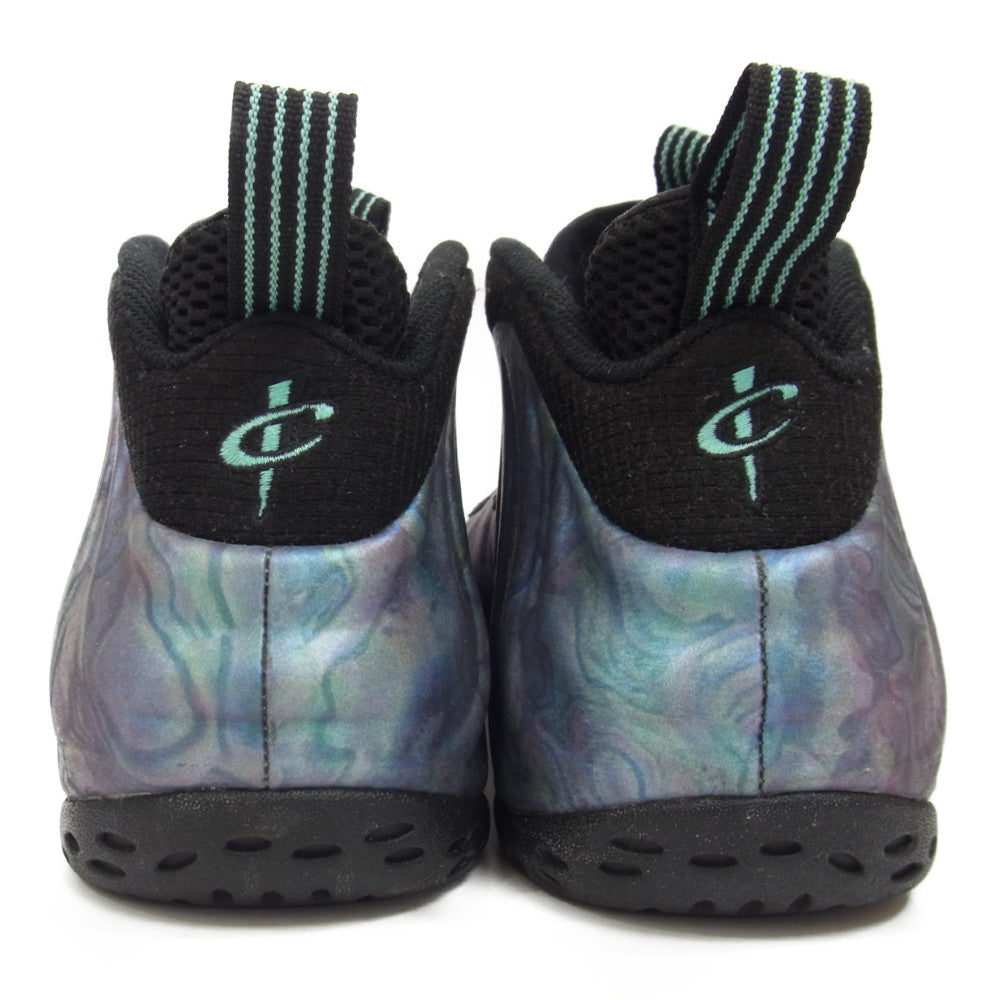 NIKE ナイキ 575420-009 AIR FOAMPOSITE ONE PRM エアフォームポジット ワン プレミアム ブルー ミラー スニーカー ブルー系 26.5cm【中古】