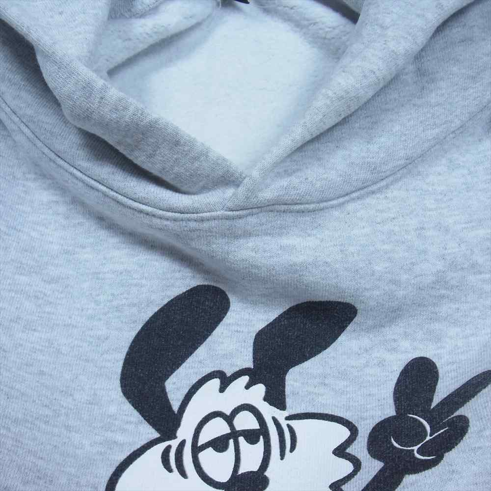 ヴェルディ VERDY HARAJUKU DAY プリント プルオーバー パーカー グレー系 XL【中古】