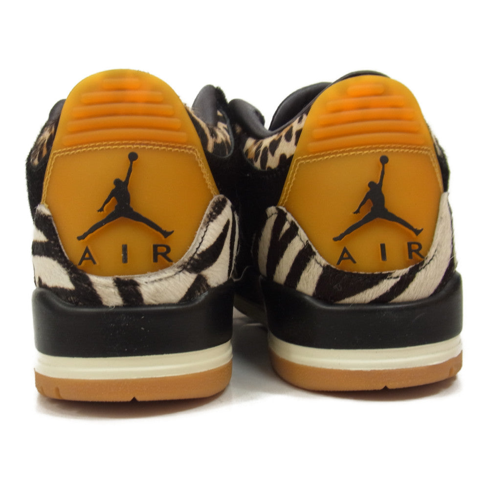 NIKE ナイキ CK4344-002 AIR JORDAN 3 RETRO SE ANIMAL INSTINCT エアジョーダン 3 レトロ アニマル インスティンクト スニーカー ブラック系 27cm【中古】