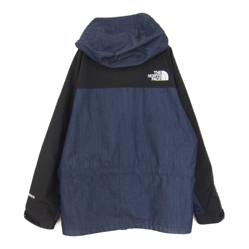 THE NORTH FACE ノースフェイス NP12032 Mountain Light Denim Jacket マウンテン ライト デニム ジャケット ネイビー系 L【美品】【中古】