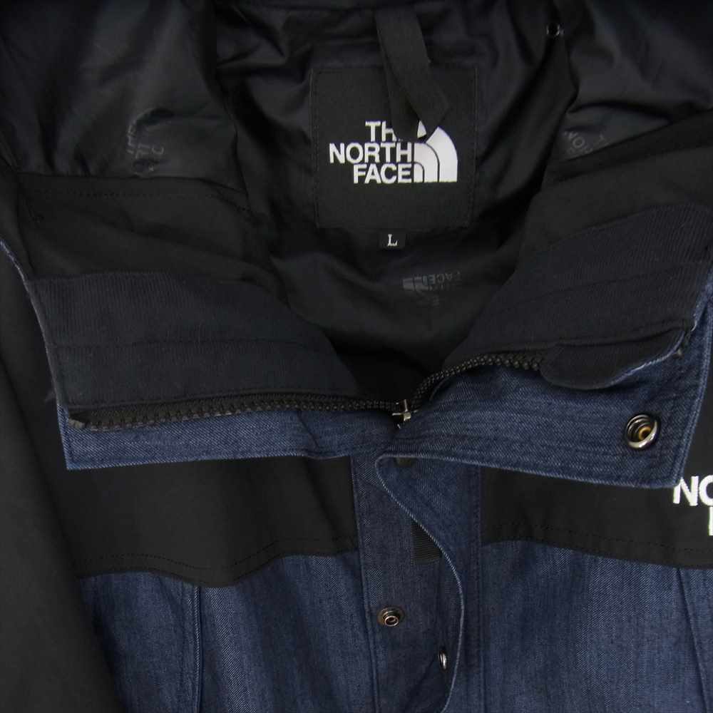 THE NORTH FACE ノースフェイス NP12032 Mountain Light Denim Jacket マウンテン ライト デニム ジャケット ネイビー系 L【美品】【中古】