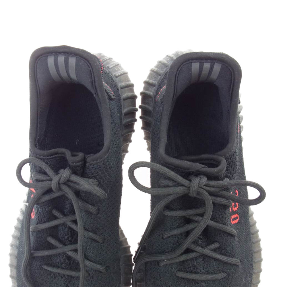 adidas アディダス CP9652 YEEZY BOOST 350 V2 イージーブースト ブラック レッド スニーカー ブラック系 27cm【中古】