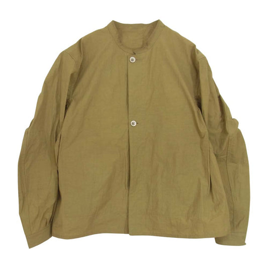 クロウト ヴィンテージショップ オリジナル Original nylon jacket  塩縮加工 オリジナル ナイロン ワーク ジャケット ブラウン系 O【中古】
